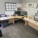 Blonde L Suite Office Desk 87" x 87"